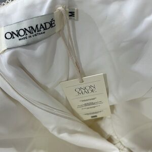 ononmade | Dresses | Onon Made White Lace Bunny Dress Vietnamese Brand